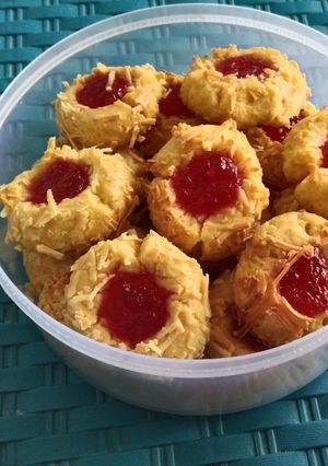 Foto resep Thumbprint Strawberry (oven tangkring)