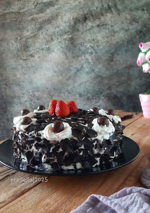 Foto resep Black Forest Cake 5 Telur