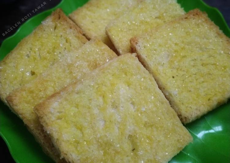 Bagaimana Buat Bagelen roti tawar Mudah