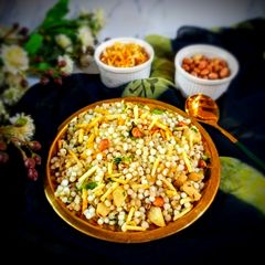 A picture of Sabudana khichdi.