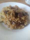 Risoto de funghi vegano