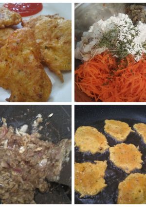 Foto resep Bakwan Wortel Udang