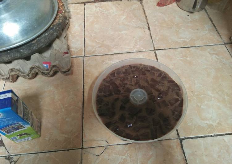 Agar coklat cappucino