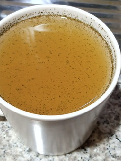 A picture of Cucumber orange water.