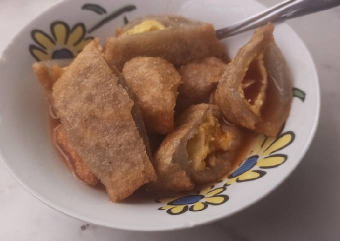 Yuk intip, Cara  buat Pempek Dos (Tanpa Ikan)  lezat
