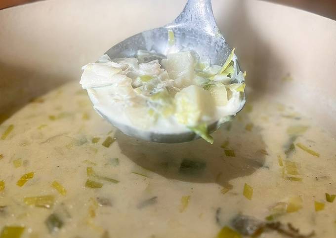 Cullen skink - Super delicious Scottish fish soup 🎣 🏴󠁧󠁢󠁳󠁣󠁴󠁿 🇬🇧