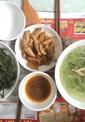 Hình của món Cơm gia đình đơn giản.