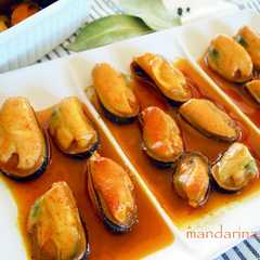 Una foto de Mejillones en escabeche