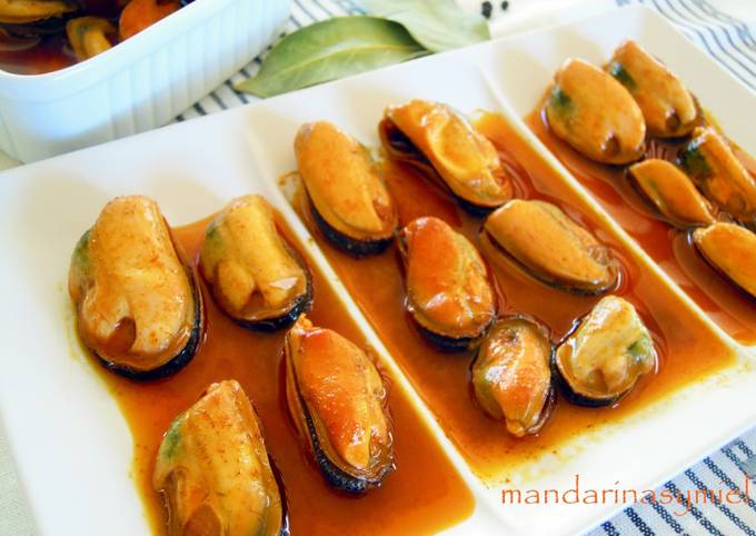 Mejillones en escabeche Receta de Mandarinasymiel- Cookpad