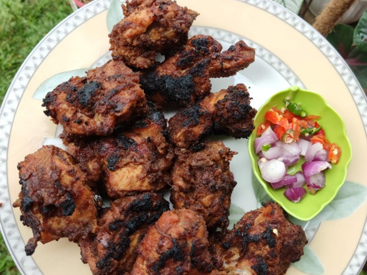 Cara Bikin Ayam Bakar Bumbu Sate Istimewa