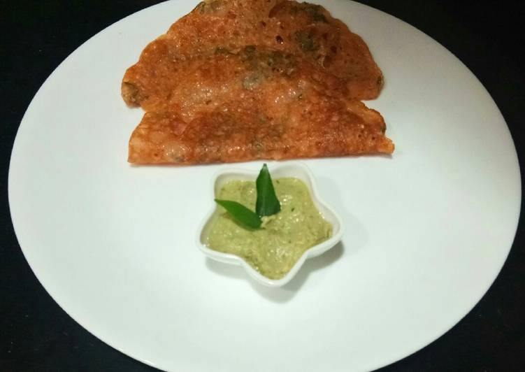 Steps to Prepare Any-night-of-the-week Mini Tomato Dosa