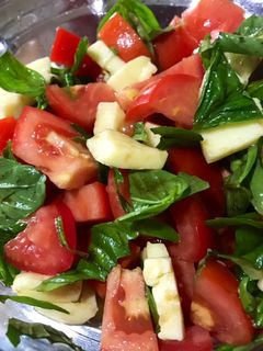 Una foto de Ensalada caprese