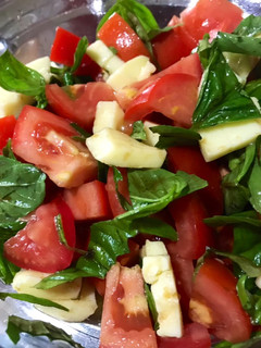 Una foto de Ensalada caprese