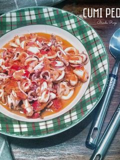 Foto resep Cumi Basah Pedas