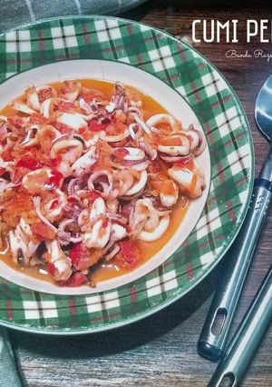 Foto resep Cumi Basah Pedas