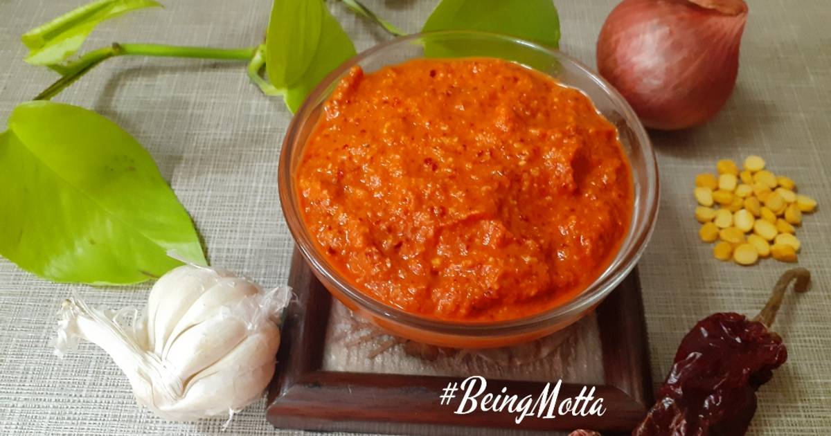 Mysore Chutney for Dosa Recipe by Jasmin Motta _ BeingMotta Cookpad