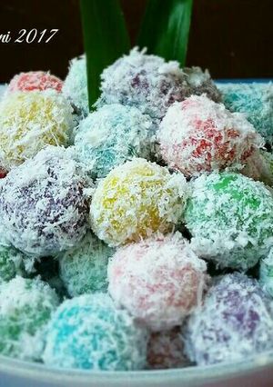 Foto resep Klepon rainbow