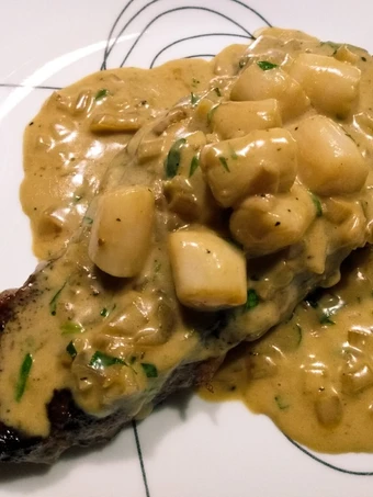 Easy Way Make Recipe Steak, scallops, and cream that is So Delicious, Appealing}