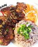 NCKD - Cơm Gà Nướng Tiêu/ Grilled Black peper Chicken Rice