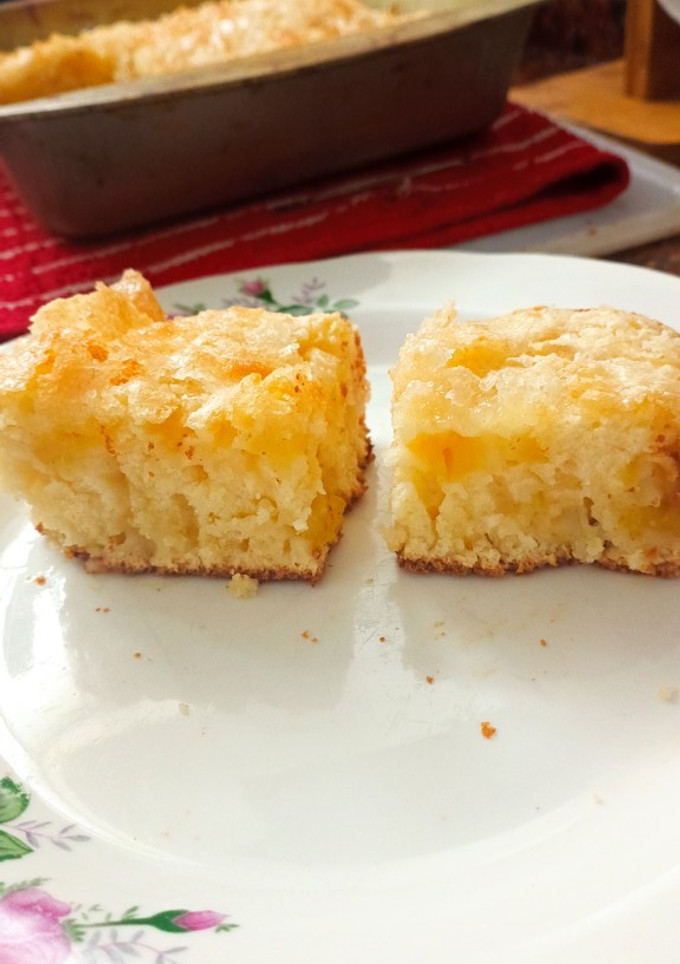 Una foto de Torta de manzana liviana ideal para la merienda o el desayuno