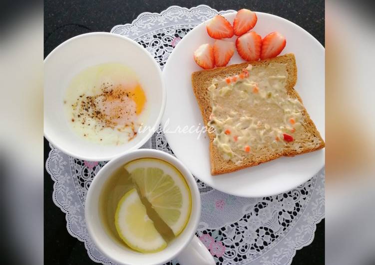 Cara Mudah Memasak Healthy breakfast #1 yang Yummy