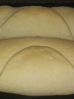 Una foto de Pan casero relleno