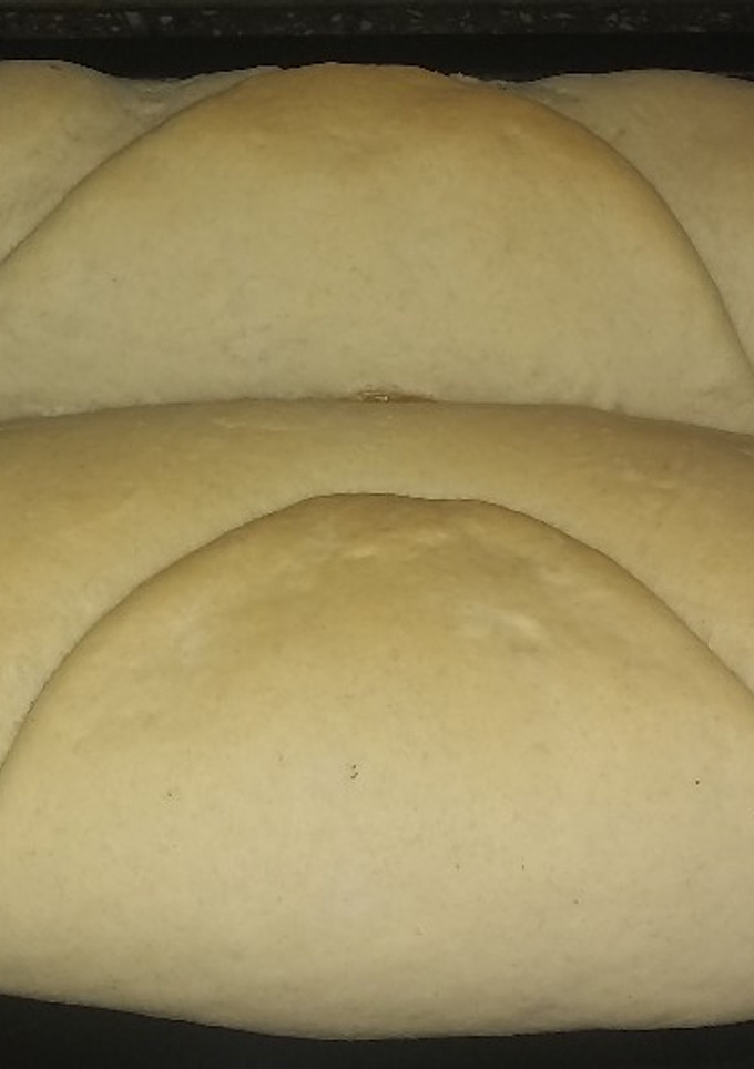Una foto de Pan casero relleno