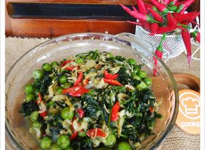 Foto resep Tumis Daun Pepaya Jepang Takokak