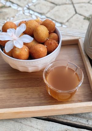 صورة لوصفة لقيمات السميد
