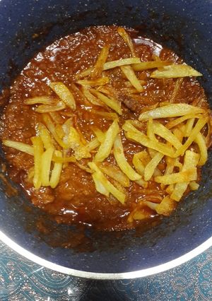 عکسی از دستور خورشت قیمه