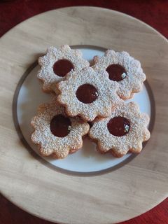 Barackos linzer recept fotója