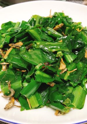 丁香炒山蘇 的食譜成品照片