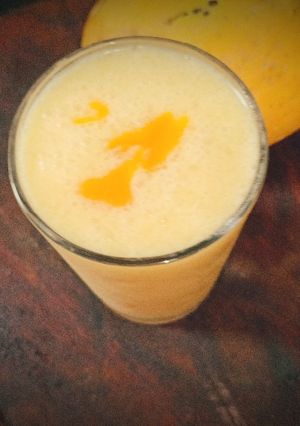 A picture of Mango Lassi.
