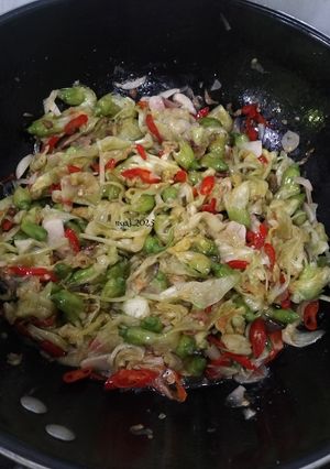 Foto resep Tumis Kembang Turi Ebi Tauco