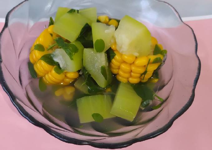 Sayur Bening Kelor Labu Air