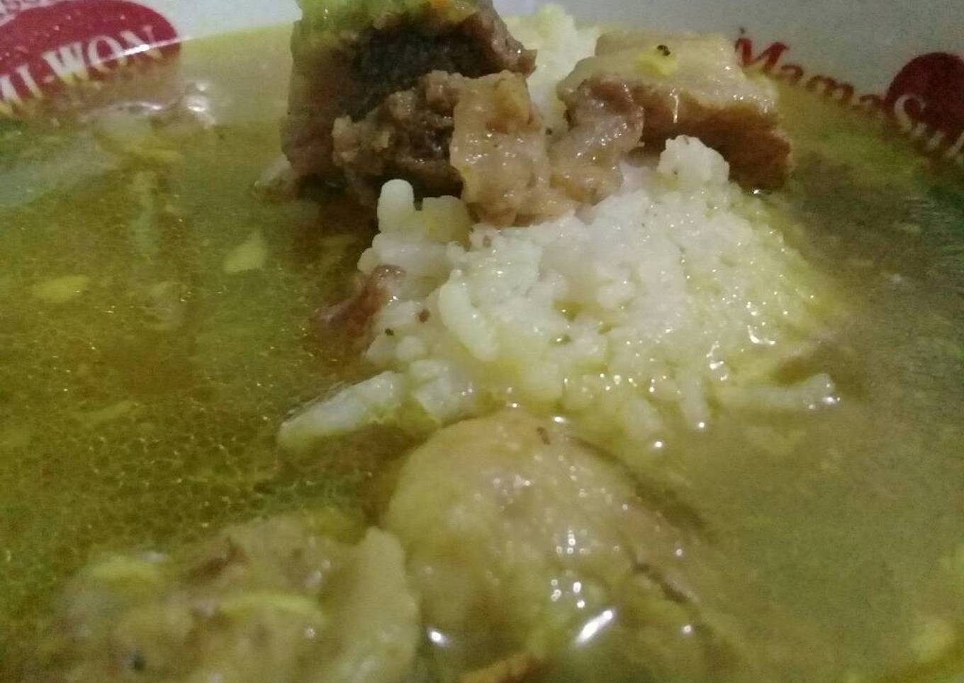 Soto Daging Sapi