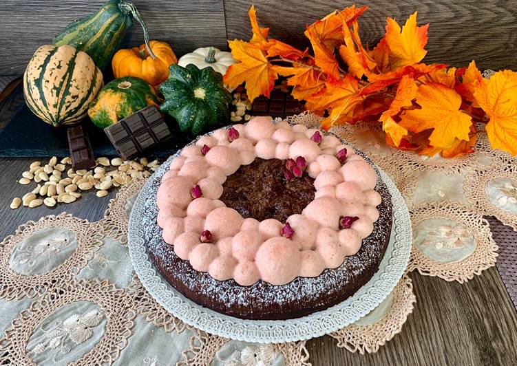 Brownie al Burro di Arachidi e Zucca... senza farina!