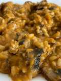 Arroz meloso de setas