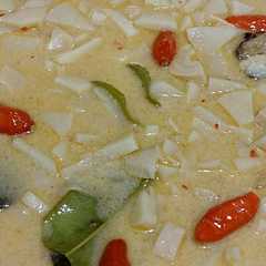 A picture of Rebung kuah santan.