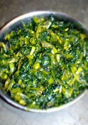 A picture of Water spinach.