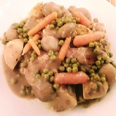 A picture of Sig's loin of pork bake.