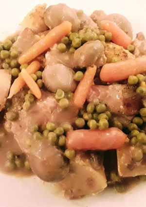 A picture of Sig's loin of pork bake.