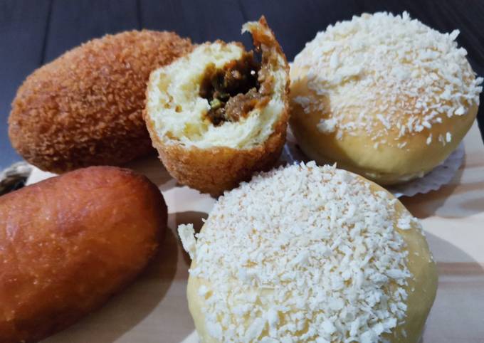 Ternyata begini lho! Bagaimana cara memasak Roti goreng isi ayam yang nagih banget