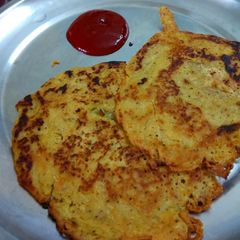 A picture of Besan Chilla.