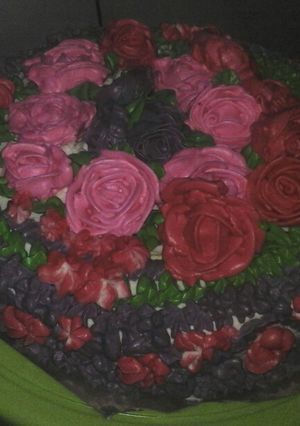 Foto resep Kue tar bronis panggang