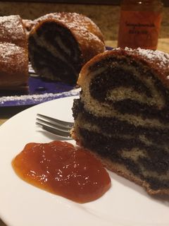 Mákos kalácskoszorú (font bejgli) recept fotója