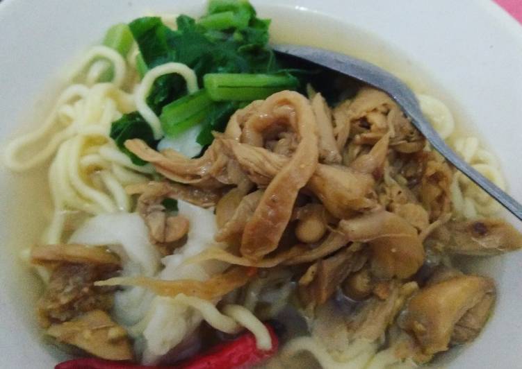 Mie ayam jamur