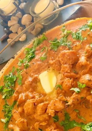 A picture of Butter Chicken 😍😍.