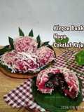 Klepon Buah Naga Cokelat Keju