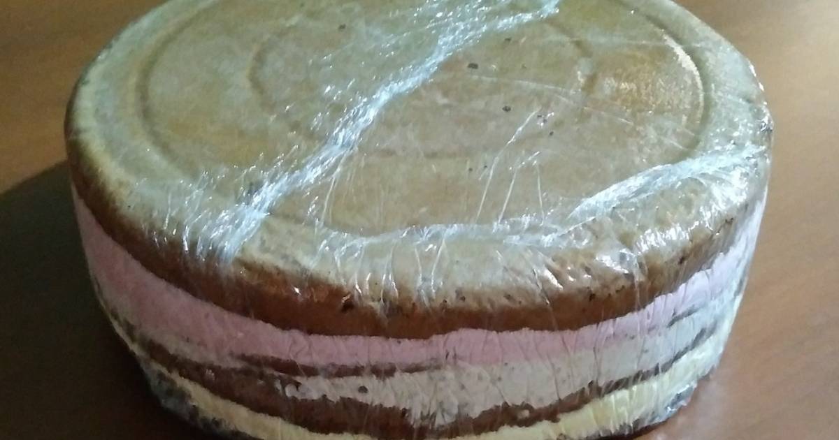 Cómo rellenar una torta Receta de Celeste Ávila de Lara- Cookpad
